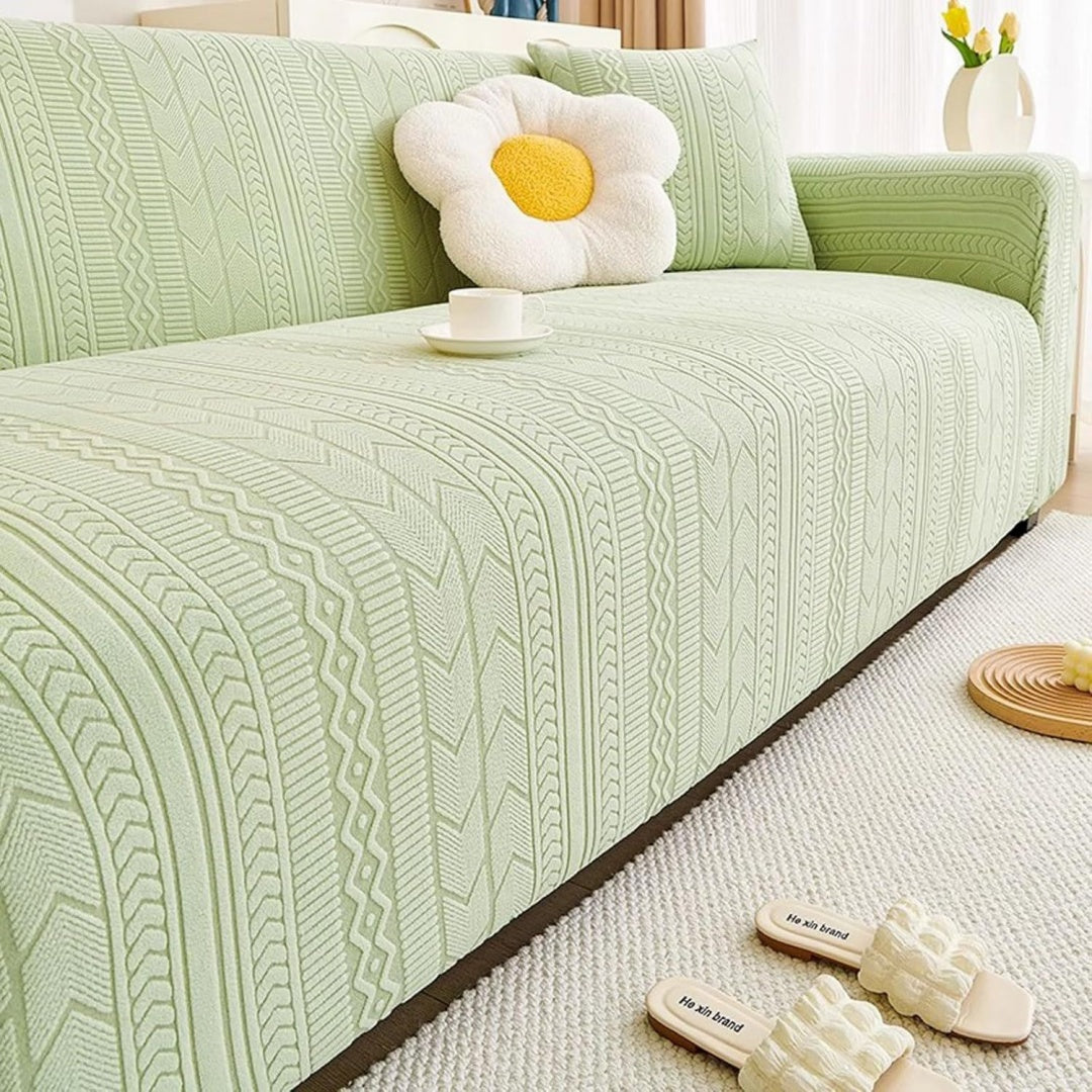 Divano confortevole Copridivano Elastico, Protezione Completa Impermeabile, nero