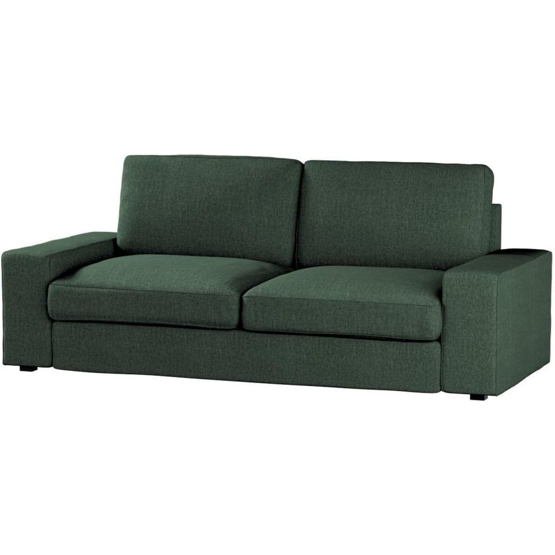 Divano confortevole verde reclinabile