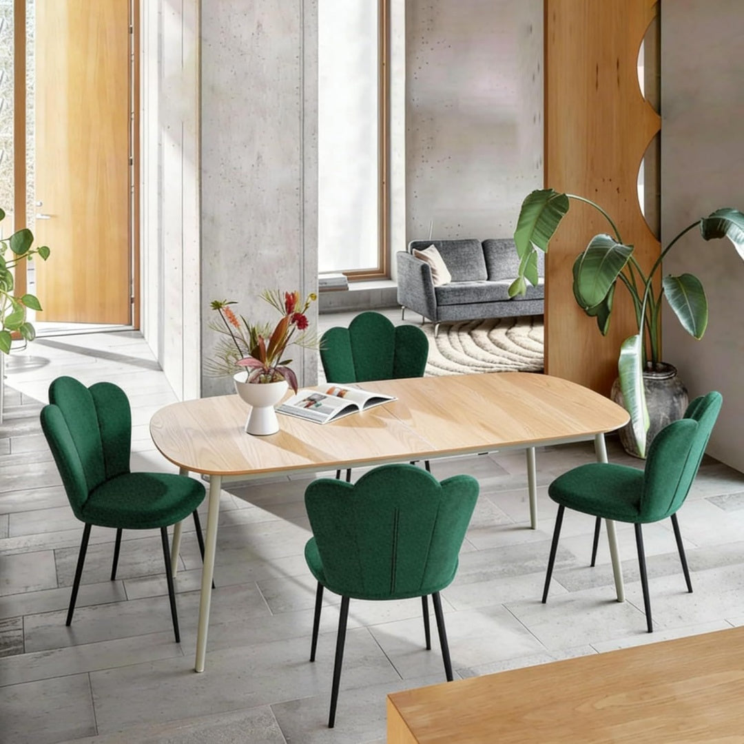 Mobile funzionale struttura in metallo rivestimento in velluto verde