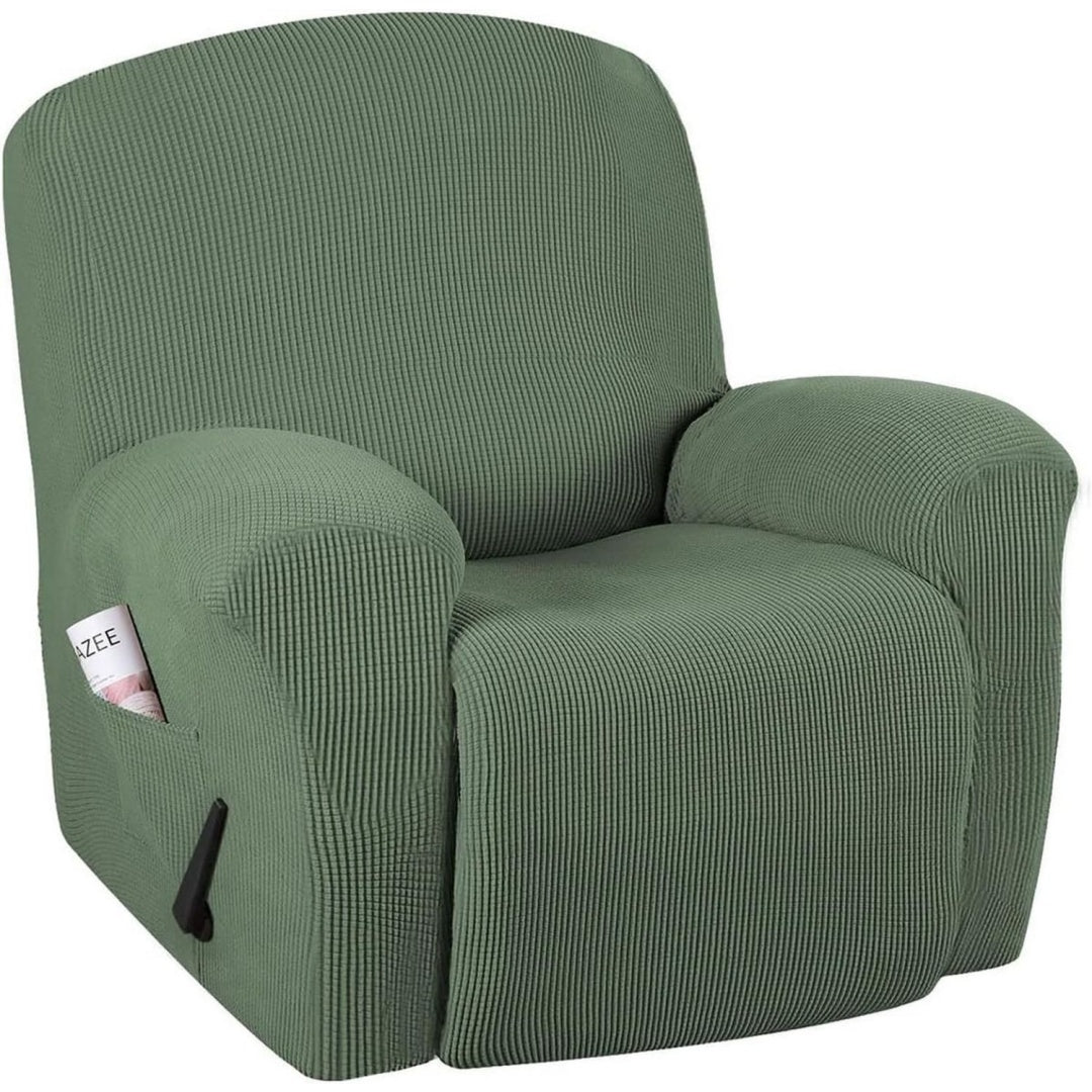 Divano da soggiorno regolabile reclinabile verde