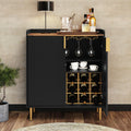 Madia contenitore regolabile stile vintage nero