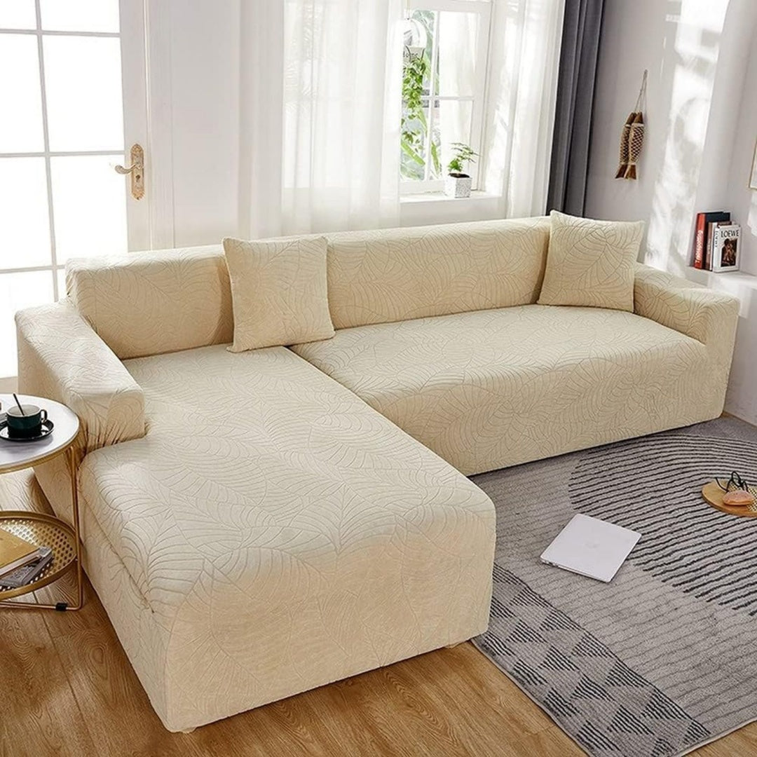 Seduta imbottita con ante reclinabile beige