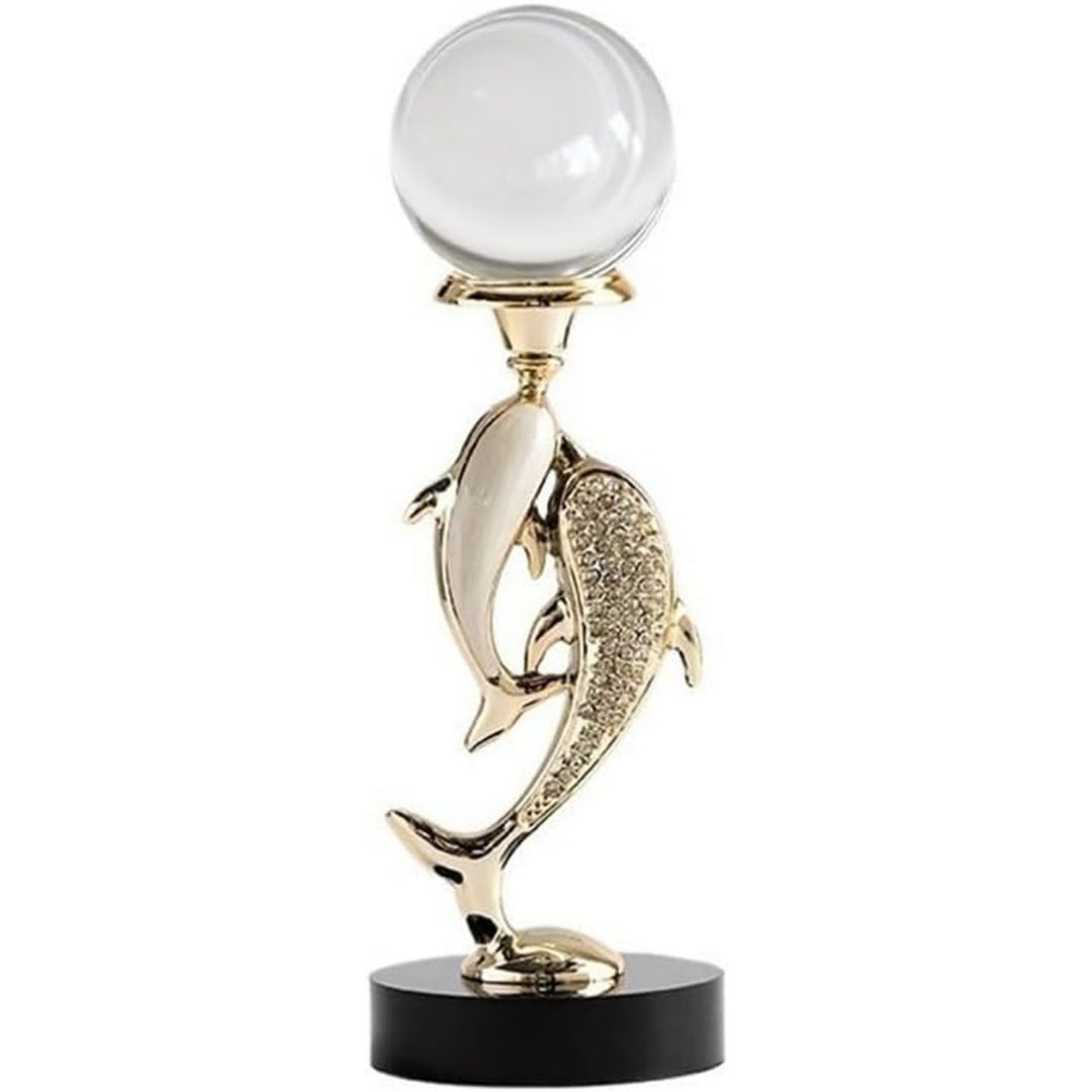 Arredo per soggiorno Ornamenti scrivania Lampada tavolo moderna nero
