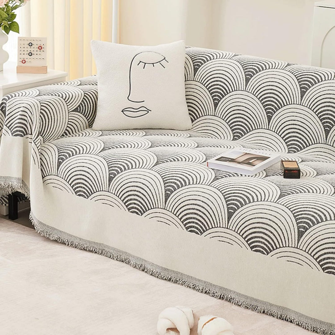 Divano confortevole Nuova Coperta Divano Multifunzione, Copridivano grigio
